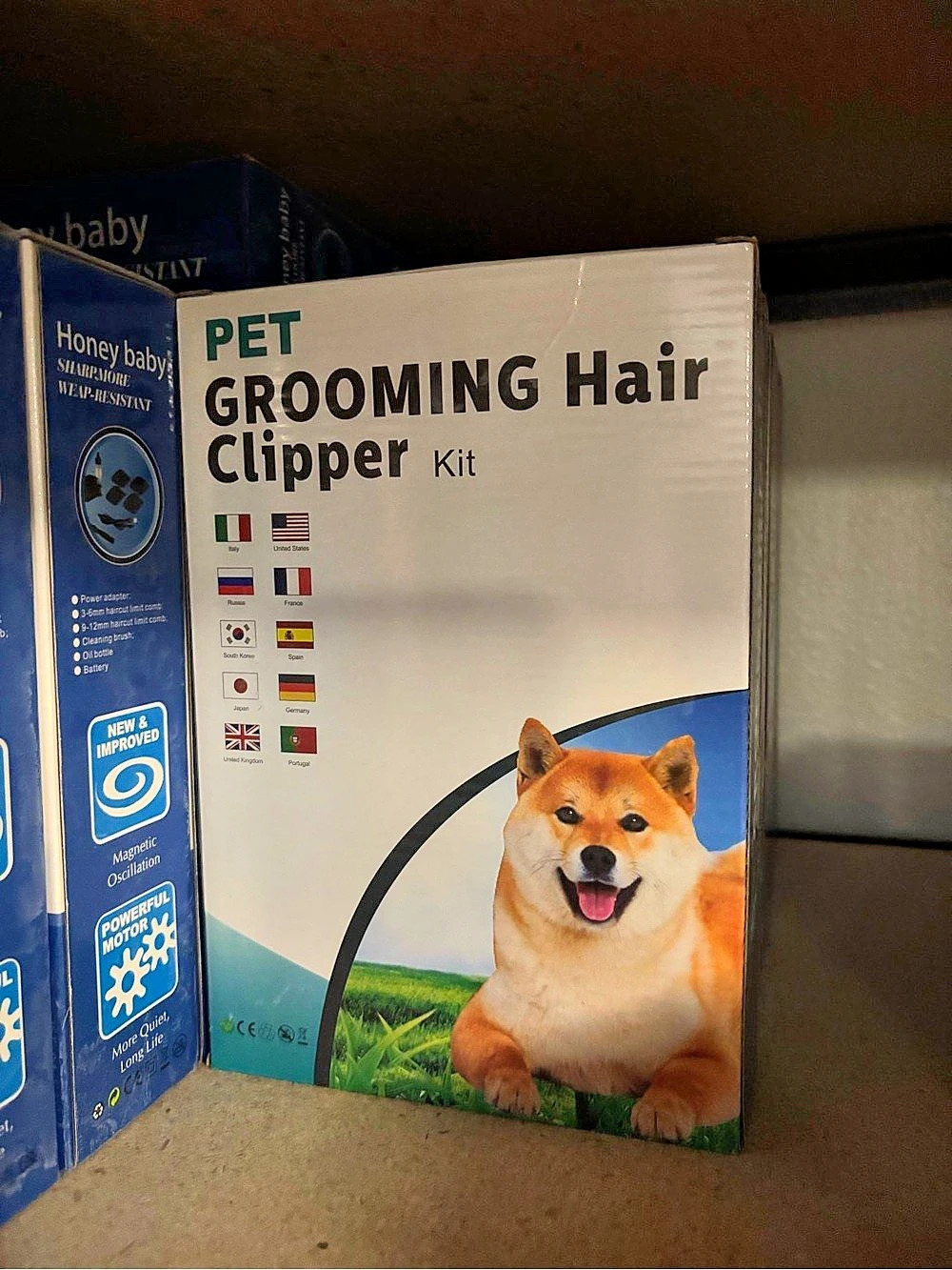 Pet Grooming Hair Clipper Kit